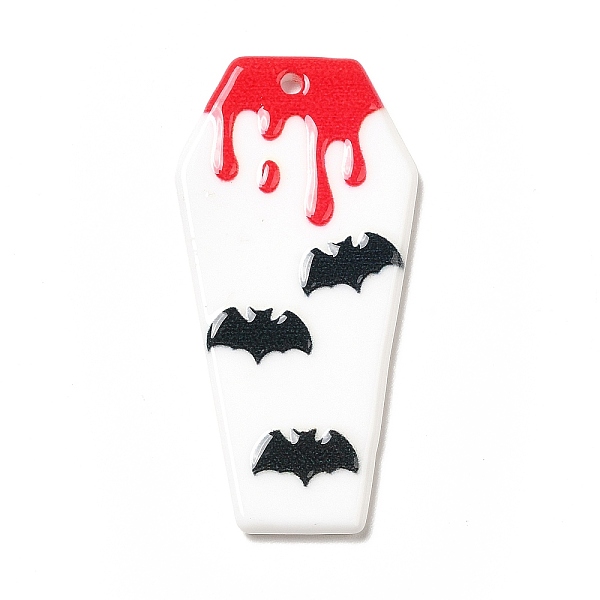 PandaHall Acrylic Pendants, Tombstone Charms, Bat Pattern, 45x22x2.5mm, Hole: 1.8mm Acrylic Bat White
PandaHall Acrylic Pendants, Tombstone Charms, Bat Pattern, 45x22x2.5mm, Hole: 1.8mm Acrylic Bat White