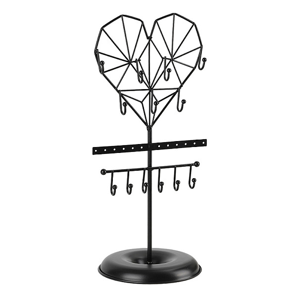 PandaHall Creative Iron Jewelry Storage Display Stands with Tray, Tabletop Jewelry Display Ornmment for Bracelet, Necklace, Earrings...
PandaHall Creative Iron Jewelry Storage Display Stands with Tray, Tabletop Jewelry Display Ornmment for Bracelet, Necklace, Earrings...