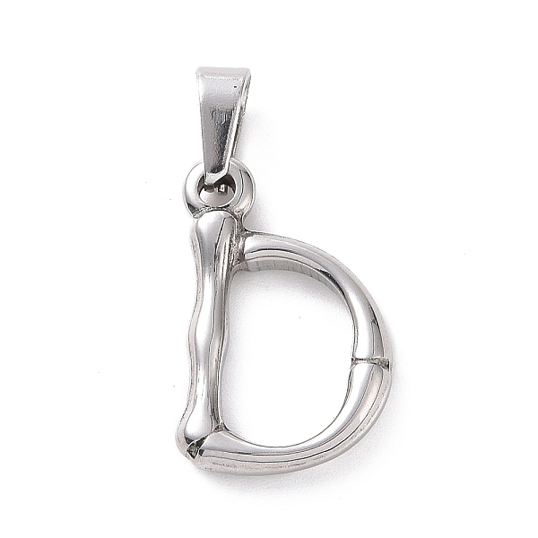 PandaHall 304 Stainless Steel Pendants, Bamboo Style, Stainless Steel Color, Letter.D, 18x12x3mm, Hole: 3x7mm 304 Stainless Steel Letter D
PandaHall 304 Stainless Steel Pendants, Bamboo Style, Stainless Steel Color, Letter.D, 18x12x3mm, Hole: 3x7mm 304 Stainless Steel Letter D