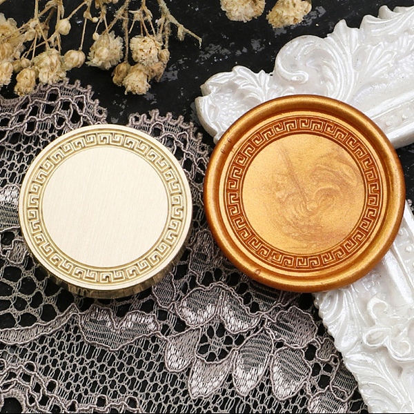 PandaHall Flower Frame Brass Stamp Heads, for Wax Seal Stamp, Wedding Invitations Making, Golden, Round, 25x14mm, Inner Diameter: 7.5mm...
PandaHall Flower Frame Brass Stamp Heads, for Wax Seal Stamp, Wedding Invitations Making, Golden, Round, 25x14mm, Inner Diameter: 7.5mm...