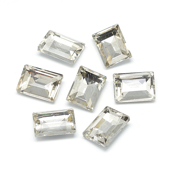 PandaHall Pointed Back Glass Rhinestone Cabochons, Back Plated, Faceted, Rectangle, Clear, 18x13x5.5mm Glass Rhinestone Rectangle Clear
PandaHall Pointed Back Glass Rhinestone Cabochons, Back Plated, Faceted, Rectangle, Clear, 18x13x5.5mm Glass Rhinestone Rectangle Clear