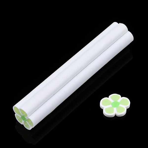 PandaHall Luminous Handmade Polymer Clay Nail Art Decoration, Fashion Nail Care, No Hole Tubes, Flower, Pale Green, 47~50x8~10x8~10mm...
PandaHall Luminous Handmade Polymer Clay Nail Art Decoration, Fashion Nail Care, No Hole Tubes, Flower, Pale Green, 47~50x8~10x8~10mm...