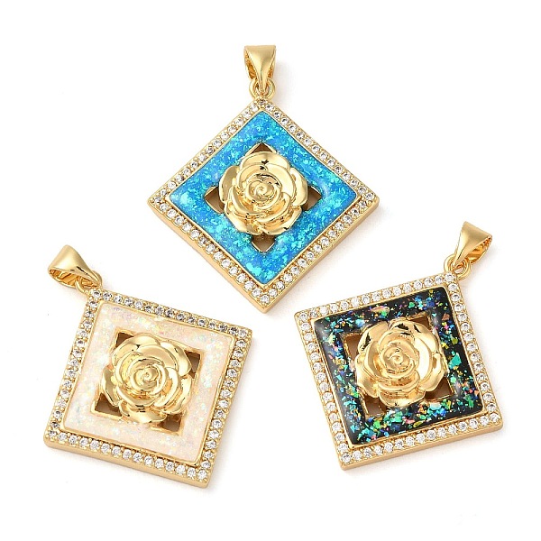 PandaHall Rack Plating Brass Micro Pave Cubic Zirconia Pendants, Cadmium Free & Lead Free, Long-Lasting Plated, Real 18K Gold Plated..., Multicolor
PandaHall Rack Plating Brass Micro Pave Cubic Zirconia Pendants, Cadmium Free & Lead Free, Long-Lasting Plated, Real 18K Gold Plated..., Multicolor