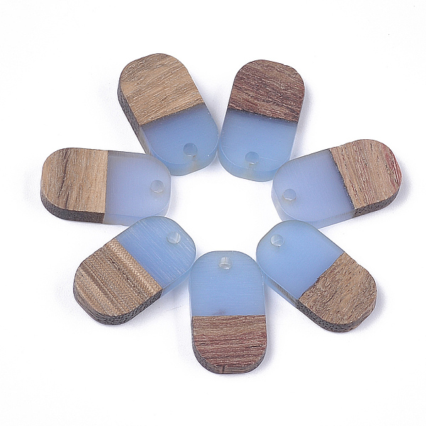 PandaHall Resin & Walnut Wood Pendants, Oval, Cornflower Blue, 20.5x11.5x3mm, Hole: 2mm Resin+Wood Oval Blue
PandaHall Resin & Walnut Wood Pendants, Oval, Cornflower Blue, 20.5x11.5x3mm, Hole: 2mm Resin+Wood Oval Blue