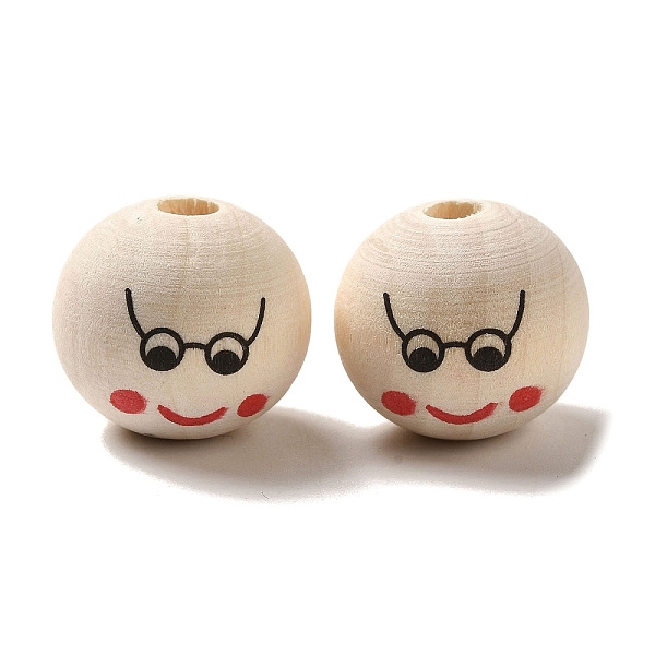 PandaHall Wood European Beads, Round with Face, Blanched Almond, 19~20x18mm, Hole: 5mm, about 204pcs/500g Wood Round
PandaHall Wood European Beads, Round with Face, Blanched Almond, 19~20x18mm, Hole: 5mm, about 204pcs/500g Wood Round