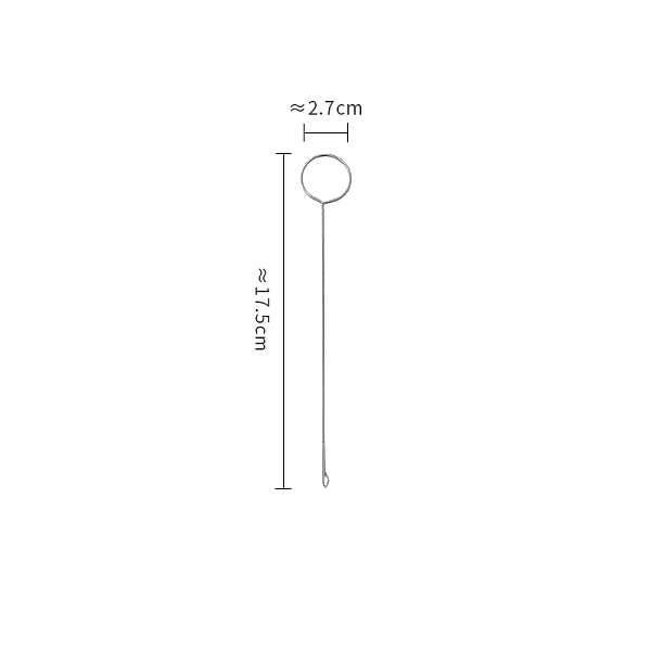 PandaHall Steel Sewing Loop Turner Hooks, Long Loop Turner Tool with Latch, for Fabric Belts Strips DIY Knitting Accessories, Stainless...
PandaHall Steel Sewing Loop Turner Hooks, Long Loop Turner Tool with Latch, for Fabric Belts Strips DIY Knitting Accessories, Stainless...