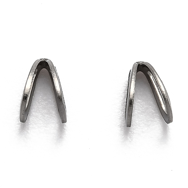PandaHall 304 Stainless Steel Pendant Bails, Teardrop, Stainless Steel Color, 5.5x4x3mm, Hole: 2.5x3mm 304 Stainless Steel
PandaHall 304 Stainless Steel Pendant Bails, Teardrop, Stainless Steel Color, 5.5x4x3mm, Hole: 2.5x3mm 304 Stainless Steel