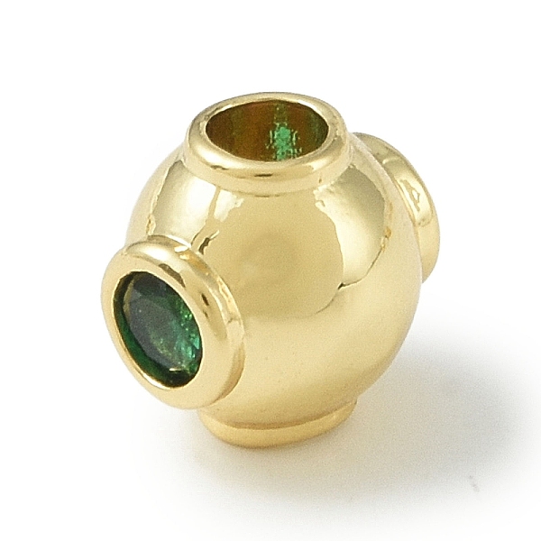 PandaHall Rack Plating Brass Micro Pave Cubic Zirconia Beads, Long-Lasting Plated, Lead Free & Cadmium Free, Round, Green, 9.5x8.5x9.5mm...
PandaHall Rack Plating Brass Micro Pave Cubic Zirconia Beads, Long-Lasting Plated, Lead Free & Cadmium Free, Round, Green, 9.5x8.5x9.5mm...