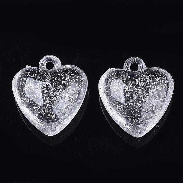 PandaHall Transparent Acrylic Pendants, with Glitter Powder, Heart , Clear, 22x20x10mm, Hole: 2mm Acrylic Star Clear
PandaHall Transparent Acrylic Pendants, with Glitter Powder, Heart , Clear, 22x20x10mm, Hole: 2mm Acrylic Star Clear