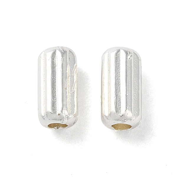 PandaHall Alloy Spacer Beads, Long-Lasting Plated, Grooved Column Shape, Silver, 6x3mm, Hole: 1.2mm Alloy Column
PandaHall Alloy Spacer Beads, Long-Lasting Plated, Grooved Column Shape, Silver, 6x3mm, Hole: 1.2mm Alloy Column