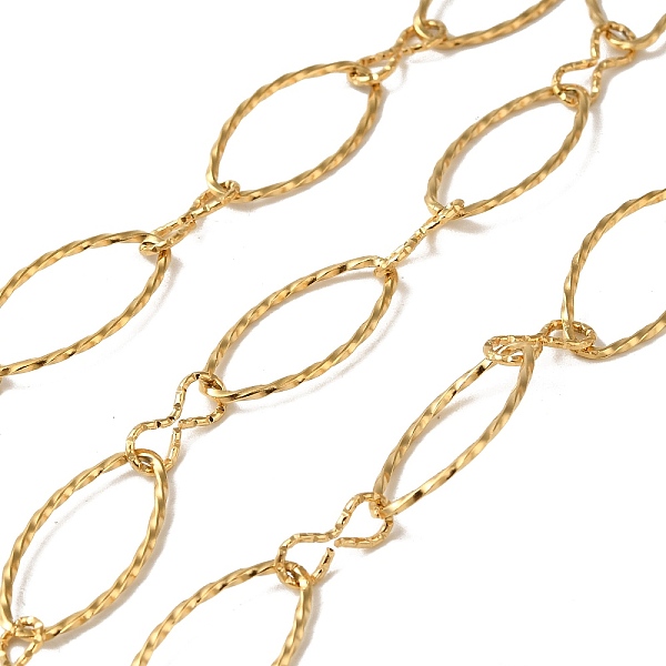 PandaHall Ion Plating(IP) 304 Stainless Steel Oval Link Chains, Soldered, with Spool, Real 18K Gold Plated, 28x14x1.3mm, 10m/roll 304...
PandaHall Ion Plating(IP) 304 Stainless Steel Oval Link Chains, Soldered, with Spool, Real 18K Gold Plated, 28x14x1.3mm, 10m/roll 304...