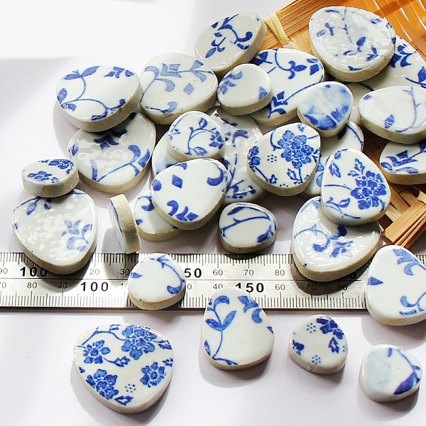 PandaHall Porcelain Mosaic Tiles, Irregular Shape Mosaic Tiles, for DIY Mosaic Art Crafts, Picture Frames, Triangle, Medium Blue, 15~60x5mm...
PandaHall Porcelain Mosaic Tiles, Irregular Shape Mosaic Tiles, for DIY Mosaic Art Crafts, Picture Frames, Triangle, Medium Blue, 15~60x5mm...