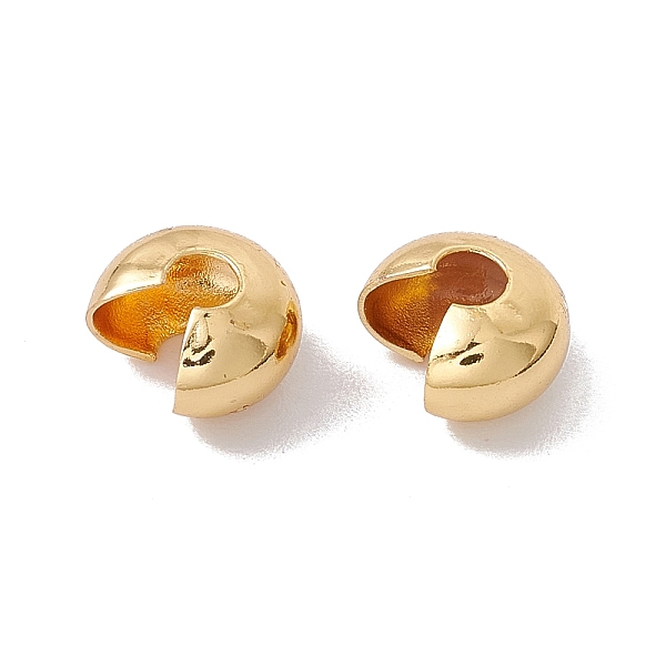 PandaHall Brass Crimp Beads Covers, Cadmium Free & Lead Free, Real 18K Gold Plated, 7.5x7x5mm, Hole: 3mm Brass
PandaHall Brass Crimp Beads Covers, Cadmium Free & Lead Free, Real 18K Gold Plated, 7.5x7x5mm, Hole: 3mm Brass