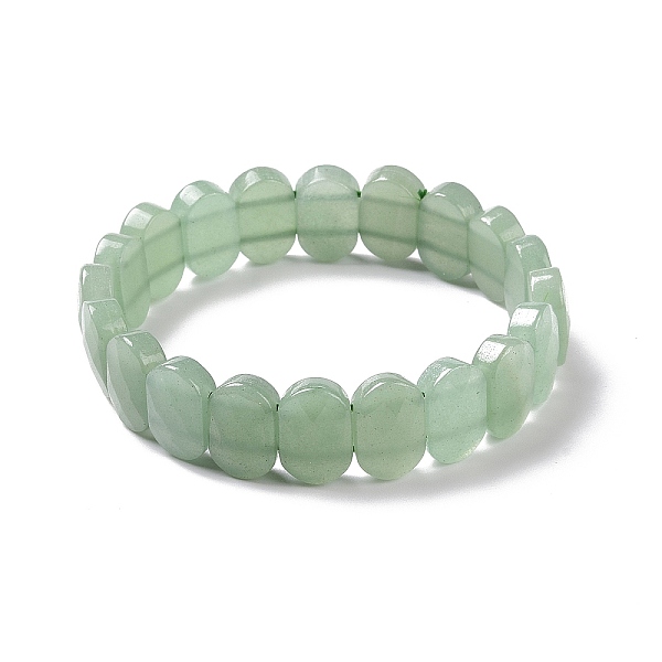 PandaHall Natural Green Aventurine Oval Beaded Stretch Bracelet, Gemstone Jewelry for Women, Inner Diameter: 2-1/8 inch(5.4~5.5cm) Green...
PandaHall Natural Green Aventurine Oval Beaded Stretch Bracelet, Gemstone Jewelry for Women, Inner Diameter: 2-1/8 inch(5.4~5.5cm) Green...