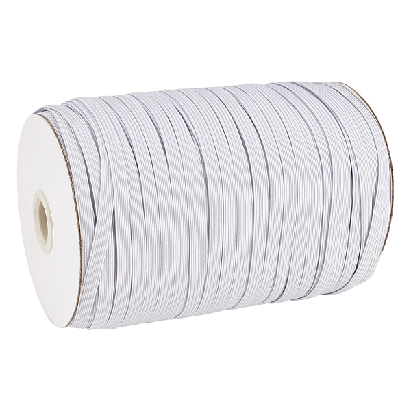 PandaHall 1/4 inch Flat Braided Elastic Rope Cord, Heavy Stretch Knit Elastic with Spool, White, 6mm, about 190~200yards/roll (570~600...
PandaHall 1/4 inch Flat Braided Elastic Rope Cord, Heavy Stretch Knit Elastic with Spool, White, 6mm, about 190~200yards/roll (570~600...