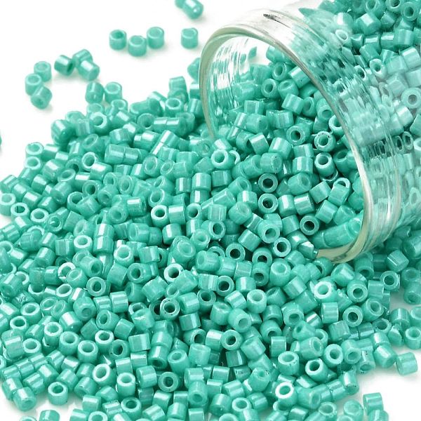 PandaHall Cylinder Seed Beads, Opaque Colours Luster, Uniform Size, Medium Aquamarine, 2x1.5mm, Hole: 0.8mm, about 40000pcs/bag, about...
PandaHall Cylinder Seed Beads, Opaque Colours Luster, Uniform Size, Medium Aquamarine, 2x1.5mm, Hole: 0.8mm, about 40000pcs/bag, about...