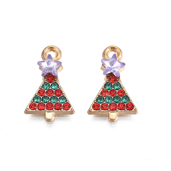 PandaHall Rack Plating Alloy Pendants, with Rhinestone, Cadmium Free & Nickel Free & Lead Free, Christmas Tree, Light Gold, Tangerine..., Orange
PandaHall Rack Plating Alloy Pendants, with Rhinestone, Cadmium Free & Nickel Free & Lead Free, Christmas Tree, Light Gold, Tangerine..., Orange