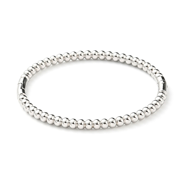 PandaHall 304 Stainless Steel Round Beaded Bangle for Women, Stainless Steel Color, Inner Diameter: 2~2-1/4 inch(49.5~5.7cm) 304 Stainless...
PandaHall 304 Stainless Steel Round Beaded Bangle for Women, Stainless Steel Color, Inner Diameter: 2~2-1/4 inch(49.5~5.7cm) 304 Stainless...