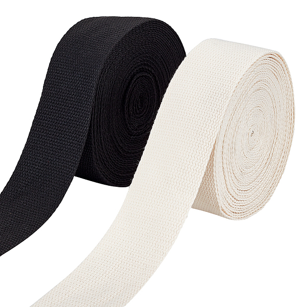 PandaHall AHANDMAKER 2 Roll Durable Webbing Strap 2 Colors Polycotton Flat Ribbon for Garment Accessories, Crafts, Bag Strap, Dog Leash..., Multicolor
PandaHall AHANDMAKER 2 Roll Durable Webbing Strap 2 Colors Polycotton Flat Ribbon for Garment Accessories, Crafts, Bag Strap, Dog Leash..., Multicolor