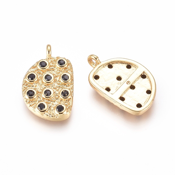 PandaHall Brass Micro Pave Cubic Zirconia Pendants, Oval, Golden, Black, 15.5x9.5x3mm, Hole: 1.2mm Brass+Cubic Zirconia Oval Black
PandaHall Brass Micro Pave Cubic Zirconia Pendants, Oval, Golden, Black, 15.5x9.5x3mm, Hole: 1.2mm Brass+Cubic Zirconia Oval Black