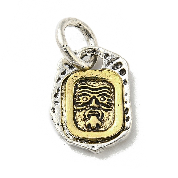 PandaHall Tibetan Style Rack Plating Alloy Pendants, Cadmium Free & Lead Free, Antique Silver & Antique Golden, 11.5x9x2mm Alloy
PandaHall Tibetan Style Rack Plating Alloy Pendants, Cadmium Free & Lead Free, Antique Silver & Antique Golden, 11.5x9x2mm Alloy