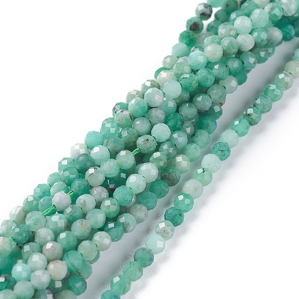 PandaHall Natural Emerald Beads Strands, Round, Faceted, 3mm, Hole: 0.7mm, about 136pcs/strand, 14.96~15.35inch(38~39cm) Emerald Round
PandaHall Natural Emerald Beads Strands, Round, Faceted, 3mm, Hole: 0.7mm, about 136pcs/strand, 14.96~15.35inch(38~39cm) Emerald Round