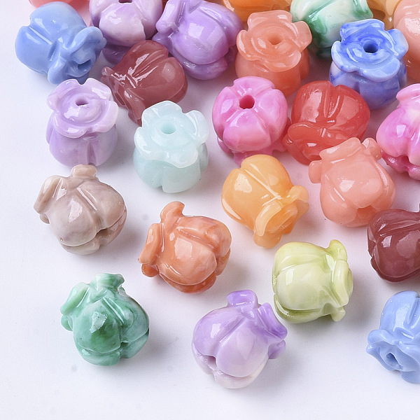 PandaHall Synthetic Coral Beads, Dyed, Tulip, Mixed Color, 8.5x8mm, Hole: 1.5mm Synthetic Coral Flower Multicolor
PandaHall Synthetic Coral Beads, Dyed, Tulip, Mixed Color, 8.5x8mm, Hole: 1.5mm Synthetic Coral Flower Multicolor