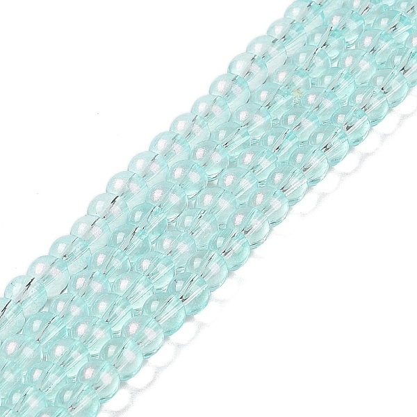 PandaHall Glass Bead Strands, with Glitter Powder, Round, Light Sky Blue, 6x5.5mm, Hole: 1mm, about 142pcs/strand, 29.92''(76cm) Glass Round
PandaHall Glass Bead Strands, with Glitter Powder, Round, Light Sky Blue, 6x5.5mm, Hole: 1mm, about 142pcs/strand, 29.92''(76cm) Glass Round