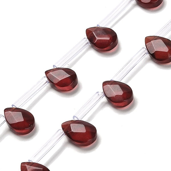 PandaHall K9 Glass Beads Strands, Top Drilled, Faceted, Teardrop, Dark Red, 12x8x3.5mm, Hole: 0.8mm, about 25pcs/strand, 14.80''(37.6cm)...
PandaHall K9 Glass Beads Strands, Top Drilled, Faceted, Teardrop, Dark Red, 12x8x3.5mm, Hole: 0.8mm, about 25pcs/strand, 14.80''(37.6cm)...