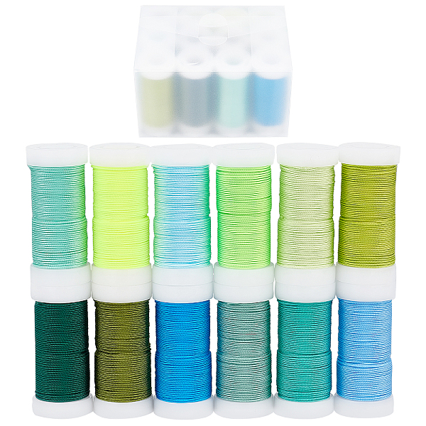 PandaHall PH 252 Yards Nylon Cord 0.8mm Beading String Chinese Knotting Cord Green Kumihimo Macrame Thread for Friendship Bracelet Jewelry..., Multicolor
PandaHall PH 252 Yards Nylon Cord 0.8mm Beading String Chinese Knotting Cord Green Kumihimo Macrame Thread for Friendship Bracelet Jewelry..., Multicolor