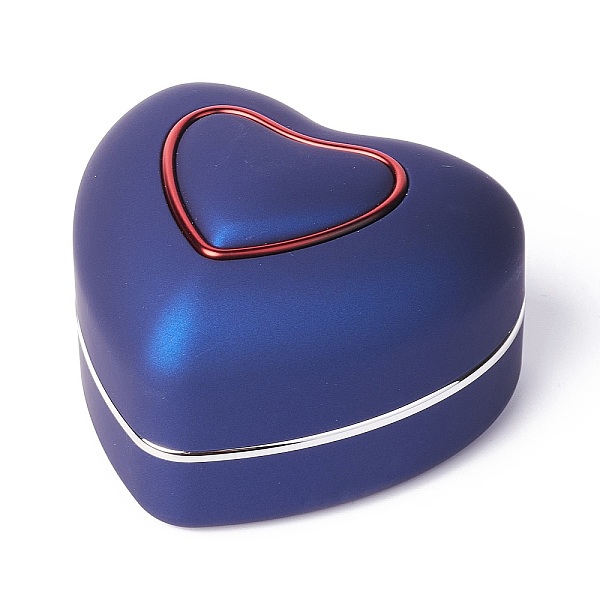 PandaHall Heart Plastic Jewelry Ring Boxes, with Velvet, LED Light, and Copper Wire, Midnight Blue, 6.6x7.15x4.8cm Plastic Heart
PandaHall Heart Plastic Jewelry Ring Boxes, with Velvet, LED Light, and Copper Wire, Midnight Blue, 6.6x7.15x4.8cm Plastic Heart