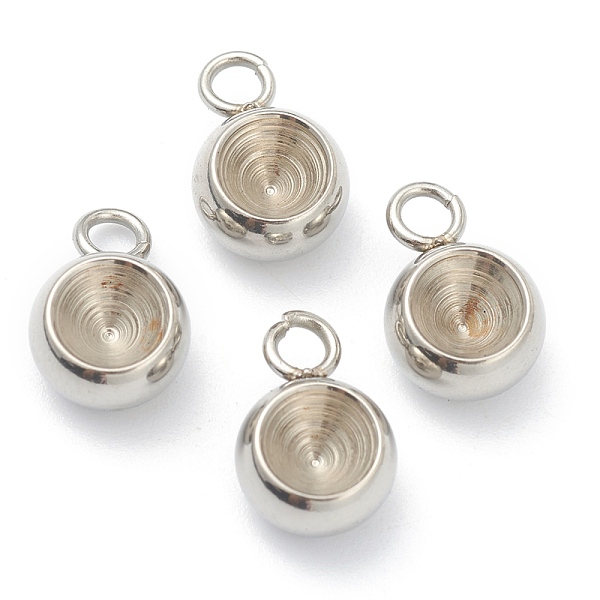 PandaHall 202 Stainless Steel Pendant Rhinestone Settings, for Pointed Back Rivoli Rhinestone, Half Round, Stainless Steel Color, 11.5x8x5mm...
PandaHall 202 Stainless Steel Pendant Rhinestone Settings, for Pointed Back Rivoli Rhinestone, Half Round, Stainless Steel Color, 11.5x8x5mm...