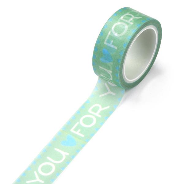 PandaHall DIY Scrapbook Decorative Paper Tapes, Adhesive Tapes, with For Your, Medium Aquamarine, 15mm, 5m/roll(5.46yards/roll) Paper Cyan
PandaHall DIY Scrapbook Decorative Paper Tapes, Adhesive Tapes, with For Your, Medium Aquamarine, 15mm, 5m/roll(5.46yards/roll) Paper Cyan