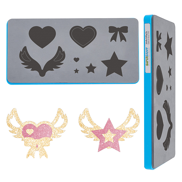 PandaHall SUPERDANT Fairy Leather Cutting Dies Hearts Stars Wings Die Cuts Leather Craft Tool Party Fairy Stick Wooden Die Cutting DIY Craft...
PandaHall SUPERDANT Fairy Leather Cutting Dies Hearts Stars Wings Die Cuts Leather Craft Tool Party Fairy Stick Wooden Die Cutting DIY Craft...
