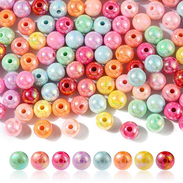 PandaHall Opaque Acrylic Beads, Round, Mixed Color, 8x7mm, Hole: 2mm Acrylic Round Multicolor
PandaHall Opaque Acrylic Beads, Round, Mixed Color, 8x7mm, Hole: 2mm Acrylic Round Multicolor