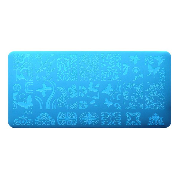 PandaHall Stainless Steel Nail Art Templates Stamping Plate Set, Nail Image Templates, Rectangle Manicure Template Kit, Butterfly Pattern...
PandaHall Stainless Steel Nail Art Templates Stamping Plate Set, Nail Image Templates, Rectangle Manicure Template Kit, Butterfly Pattern...
