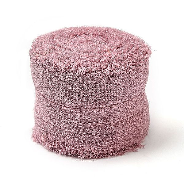 PandaHall Polyester Chiffon Ribbon, Raw Edge Ribbon for DIY Jewelry Making, Gift Packaging, Rosy Brown, 1-1/2 inch(38mm), about 7.11 Yards...
PandaHall Polyester Chiffon Ribbon, Raw Edge Ribbon for DIY Jewelry Making, Gift Packaging, Rosy Brown, 1-1/2 inch(38mm), about 7.11 Yards...