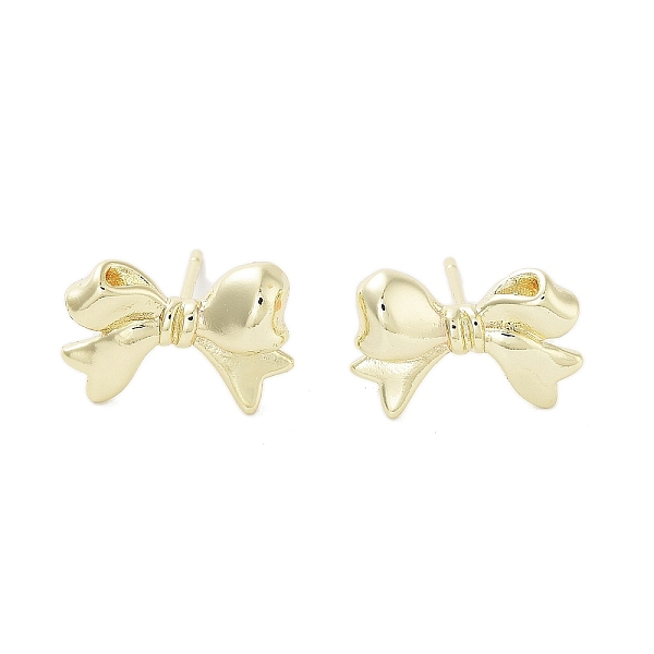 PandaHall Rack Plating Brass Stud Earring, Cadmium Free & Lead Free, Long-Lasting Plated, Bowknot, Real 18K Gold Plated, 10.5x15.5mm Brass...
PandaHall Rack Plating Brass Stud Earring, Cadmium Free & Lead Free, Long-Lasting Plated, Bowknot, Real 18K Gold Plated, 10.5x15.5mm Brass...