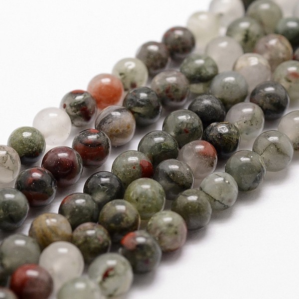 PandaHall Natural African Bloodstone Beads Strands, Heliotrope Stone Beads, Round, 10mm, Hole: 1mm, about 37pcs/strand, 14.9 inch~15.1 inch...
PandaHall Natural African Bloodstone Beads Strands, Heliotrope Stone Beads, Round, 10mm, Hole: 1mm, about 37pcs/strand, 14.9 inch~15.1 inch...