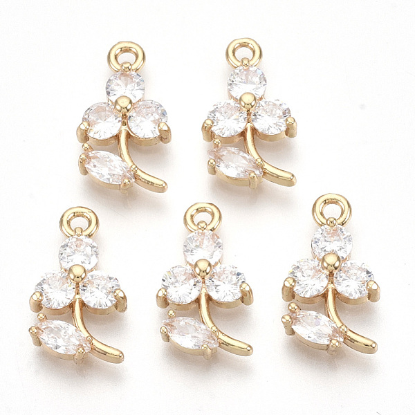 PandaHall Transparent Glass Pendants, with Golden Tone Brass Findings, Faceted, Flower, Clear, 17x10x3.5mm, Hole: 1.6mm Brass+Glass Flower...
PandaHall Transparent Glass Pendants, with Golden Tone Brass Findings, Faceted, Flower, Clear, 17x10x3.5mm, Hole: 1.6mm Brass+Glass Flower...