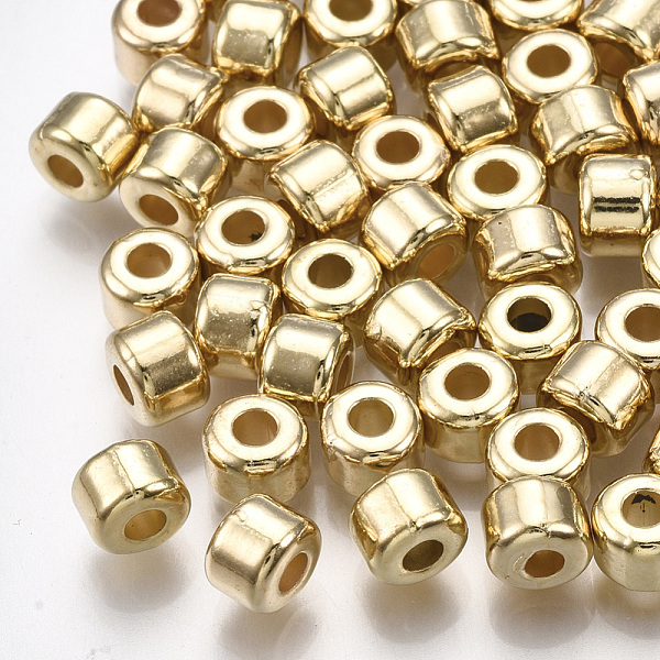 PandaHall CCB Plastic Spacer Beads, Column, Light Gold, 5.5x4mm, Hole: 2mm Plastic Column
PandaHall CCB Plastic Spacer Beads, Column, Light Gold, 5.5x4mm, Hole: 2mm Plastic Column
