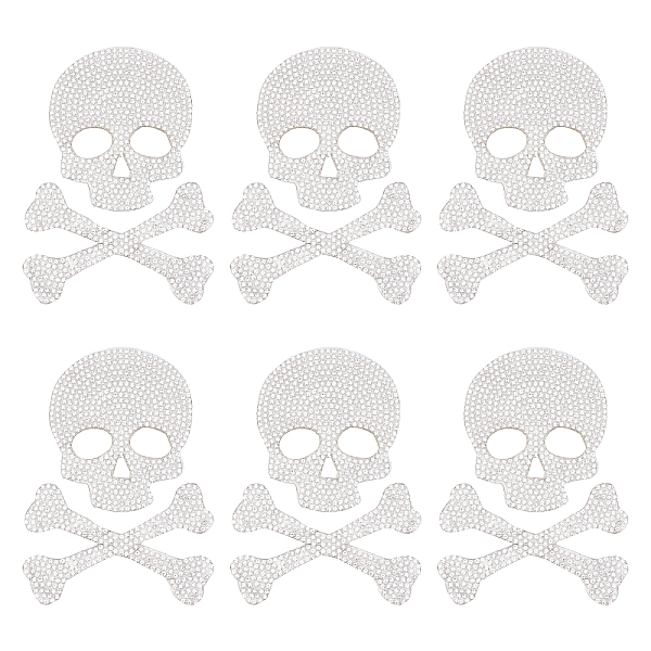 PandaHall SUPERFINDINGS 6 Set Bling Rhinestone Skull Sticker Skull Bone Glitter Rhinestone Car Decal Skull Bone Bling Decal Crystal Car..., Clear
PandaHall SUPERFINDINGS 6 Set Bling Rhinestone Skull Sticker Skull Bone Glitter Rhinestone Car Decal Skull Bone Bling Decal Crystal Car..., Clear