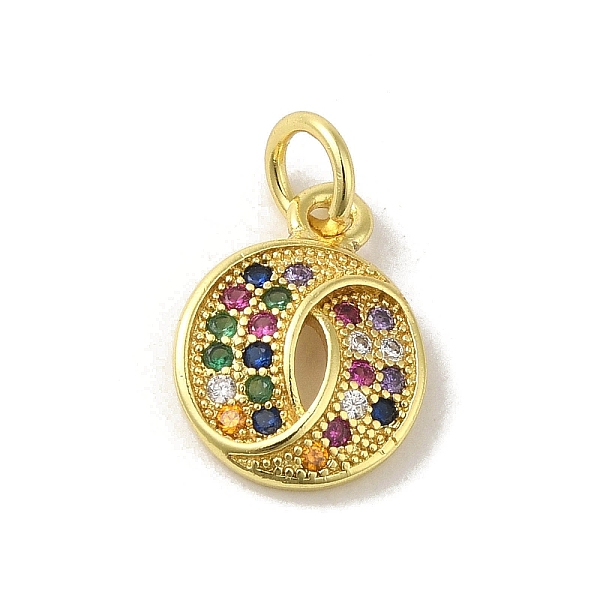 PandaHall Brass Micro Pave Cubic Zirconia Charms, Real 18K Gold Plated, Flat Round Charms, Colorful, 13x9.5x2.5mm, Hole: 3mm Brass+Cubic...
PandaHall Brass Micro Pave Cubic Zirconia Charms, Real 18K Gold Plated, Flat Round Charms, Colorful, 13x9.5x2.5mm, Hole: 3mm Brass+Cubic...