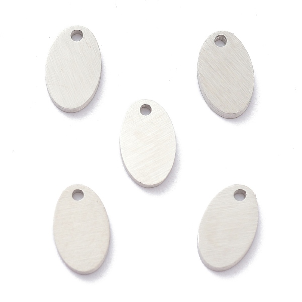 PandaHall 304 Stainless Steel Pendants, Stamping Blank Tag, Laser Cut, Double Side Drawbench Effect, Oval, Stainless Steel Color, 7x4.5x1mm...
PandaHall 304 Stainless Steel Pendants, Stamping Blank Tag, Laser Cut, Double Side Drawbench Effect, Oval, Stainless Steel Color, 7x4.5x1mm...