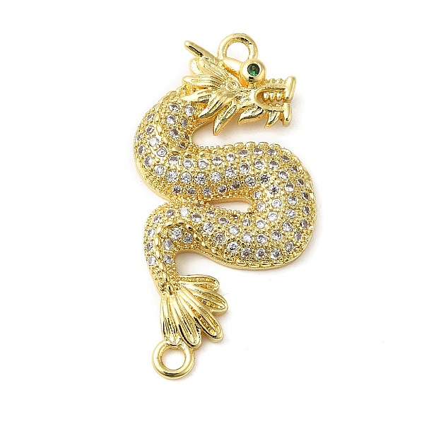 PandaHall Rack Plating Brass Micro Pave Clear Cubic Zirconia Connector Charms, Dragon Links, Long-Lasting Plated, Lead Free & Cadmium Free...
PandaHall Rack Plating Brass Micro Pave Clear Cubic Zirconia Connector Charms, Dragon Links, Long-Lasting Plated, Lead Free & Cadmium Free...