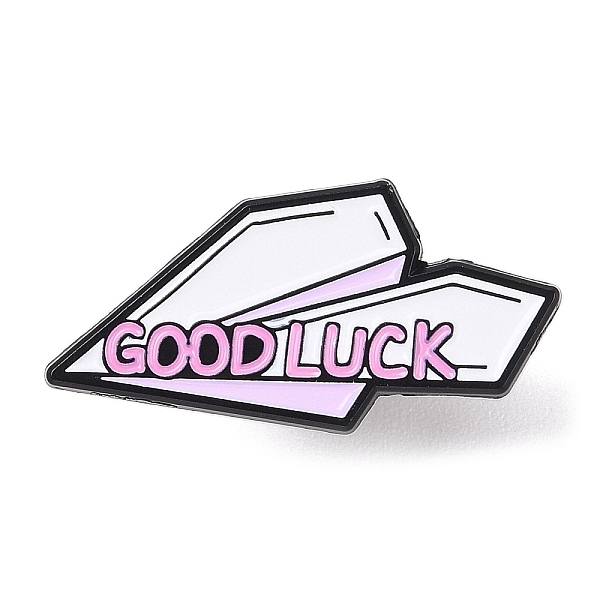 PandaHall Origami Enamel Pins, Black Aolly Brooches, Paper Plane, 20x31x1.5mm Alloy+Enamel Airplane White
PandaHall Origami Enamel Pins, Black Aolly Brooches, Paper Plane, 20x31x1.5mm Alloy+Enamel Airplane White