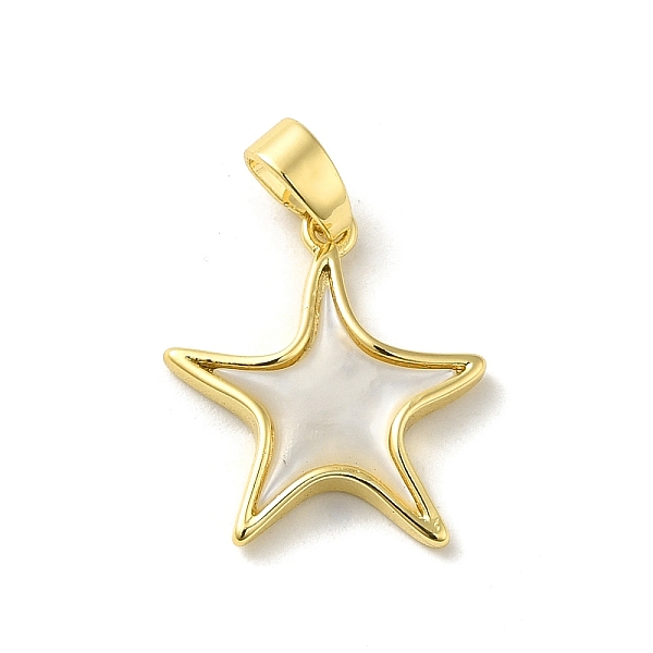 PandaHall Brass Pave Natural White Shell Pendants with Snap on Bails, Real 14K Gold Plated, Star, 16x14.5x2.5mm, Hole: 4.5x3mm White Shell...
PandaHall Brass Pave Natural White Shell Pendants with Snap on Bails, Real 14K Gold Plated, Star, 16x14.5x2.5mm, Hole: 4.5x3mm White Shell...
