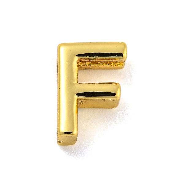 PandaHall Brass Pendants, Real 18K Gold Plated, Letter F, 8x5.5x3mm, Hole: 1.2mm Brass Letter F
PandaHall Brass Pendants, Real 18K Gold Plated, Letter F, 8x5.5x3mm, Hole: 1.2mm Brass Letter F
