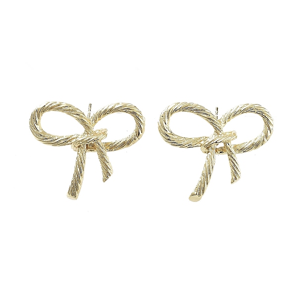 PandaHall Bowknot Brass Stud Earrings, Long-Lasting Plated, Lead Free & Cadmium Free, Real 18K Gold Plated, 20x24.5mm Brass Bowknot
PandaHall Bowknot Brass Stud Earrings, Long-Lasting Plated, Lead Free & Cadmium Free, Real 18K Gold Plated, 20x24.5mm Brass Bowknot