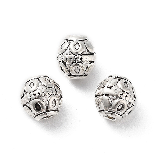PandaHall Tibetan Style Alloy Beads, Cadmium Free & Lead Free, Barrel, Antique Silver, 7x7.5mm, Hole: 1.8mm, about 869pcs/1000g Alloy Barrel
PandaHall Tibetan Style Alloy Beads, Cadmium Free & Lead Free, Barrel, Antique Silver, 7x7.5mm, Hole: 1.8mm, about 869pcs/1000g Alloy Barrel